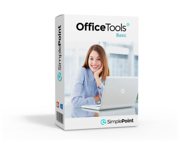 SimplePoint OfficeTools Basic Software-Box, Symbolabbildung